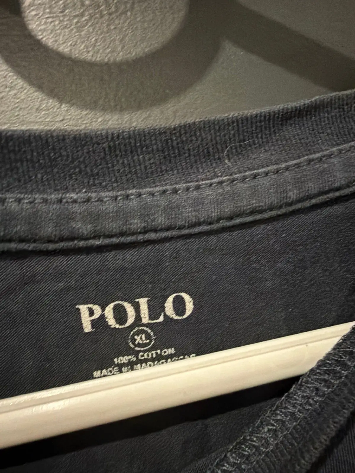 Polo Black T-Shirt XL