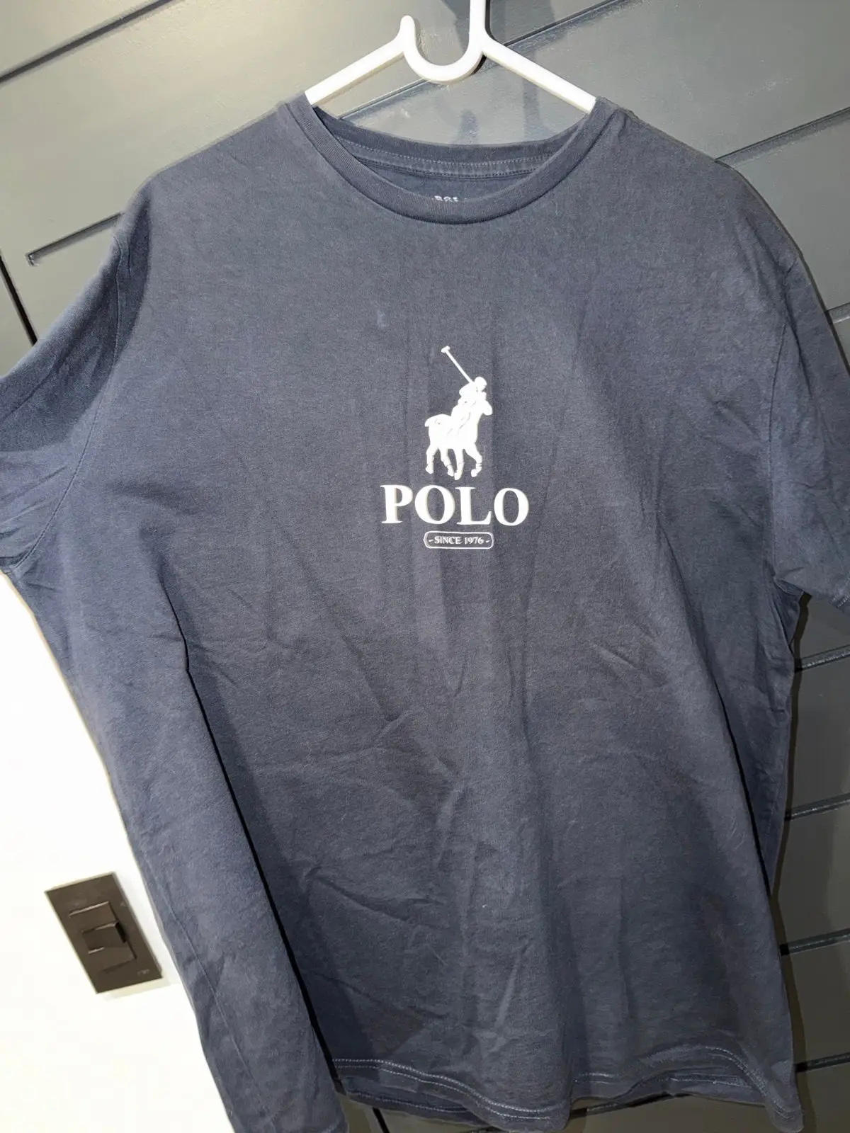 Polo Black T-Shirt XL