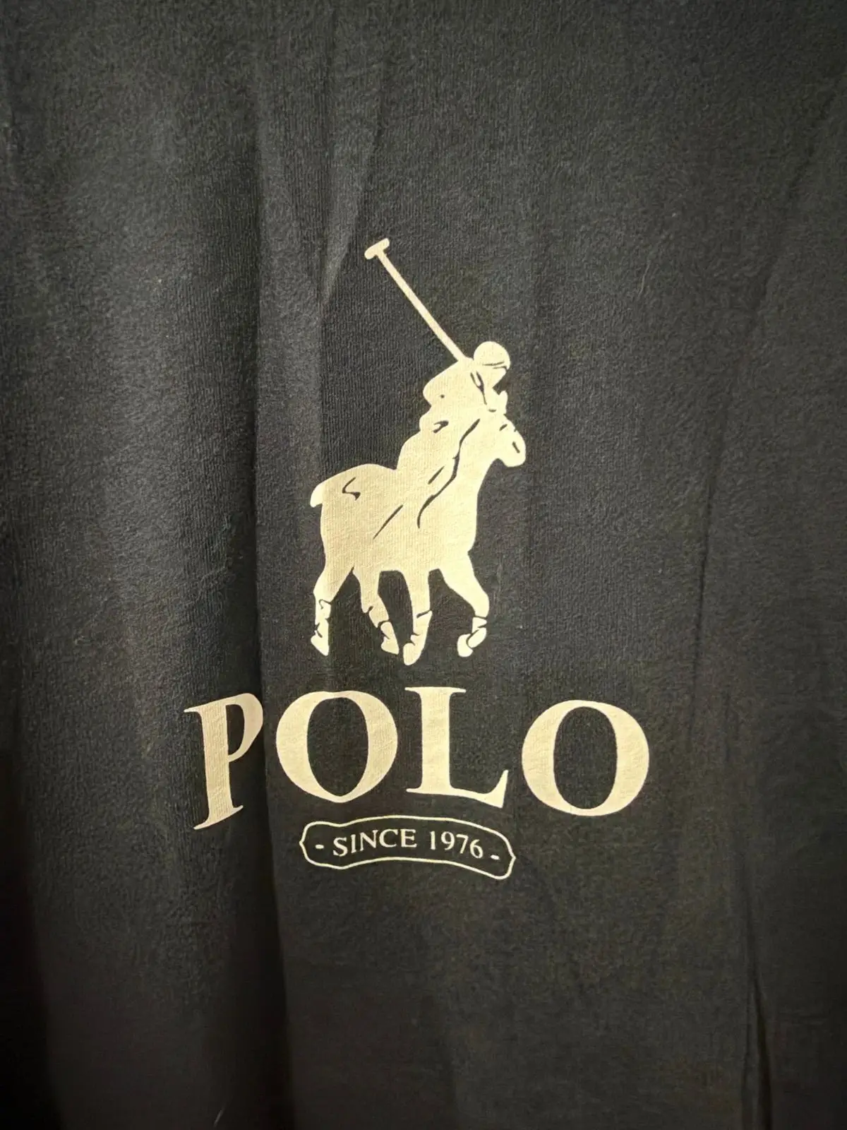 Polo Black T-Shirt XL