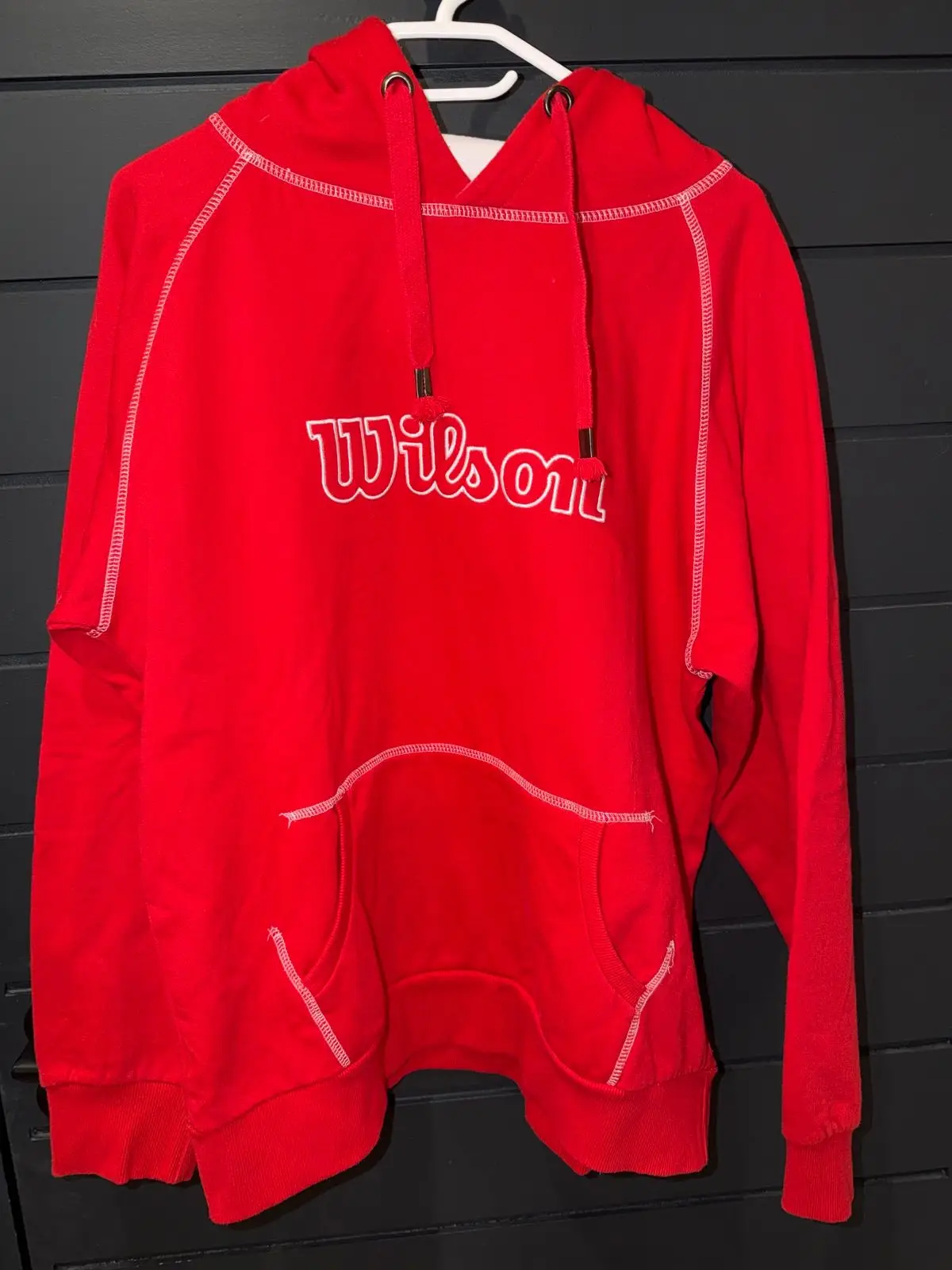 Wilson Red Hoodie XL