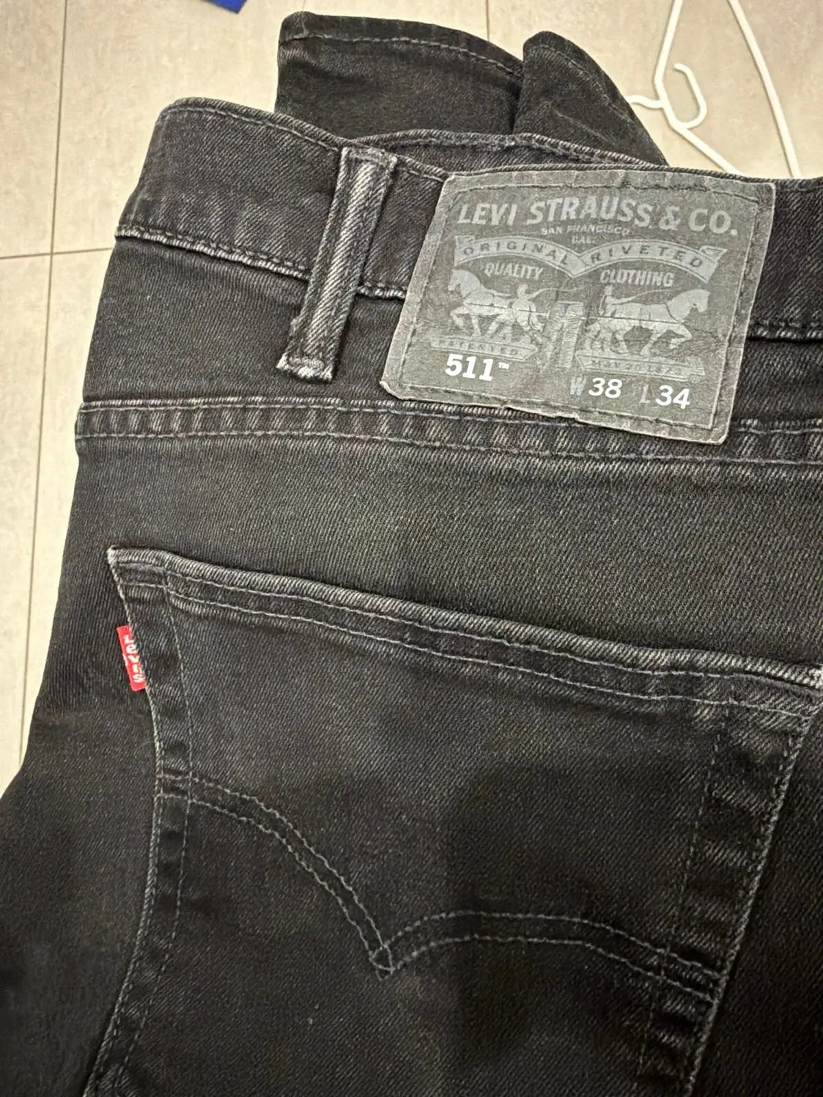 Levi's Black Jeans Size 38