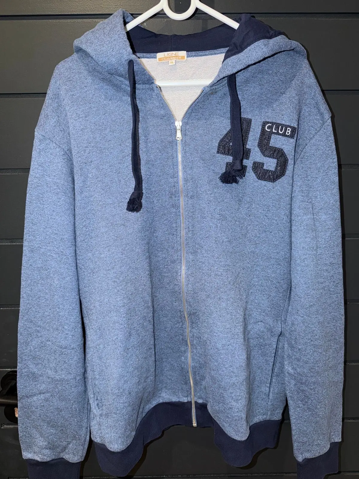 Ligne Club Med Blue Zip Hoodie