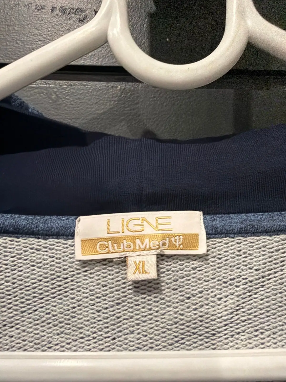 Ligne Club Med Blue Zip Hoodie