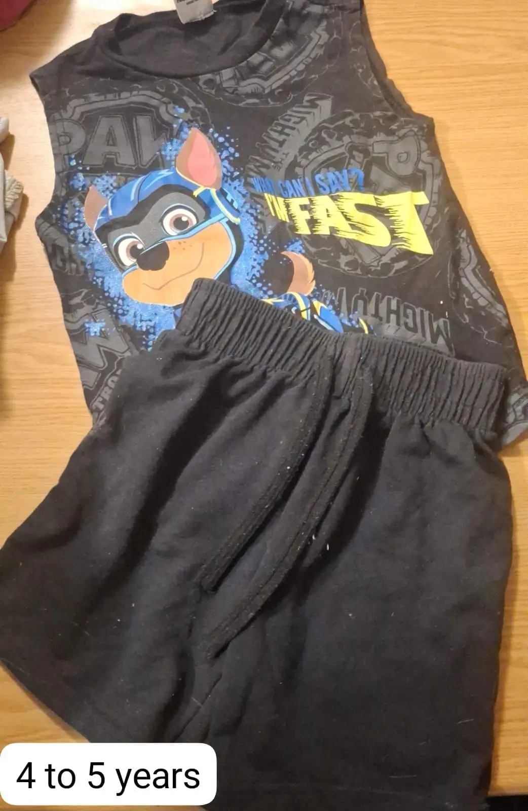 Paw Patrol Graphic Tank Top and Shorts Bundle