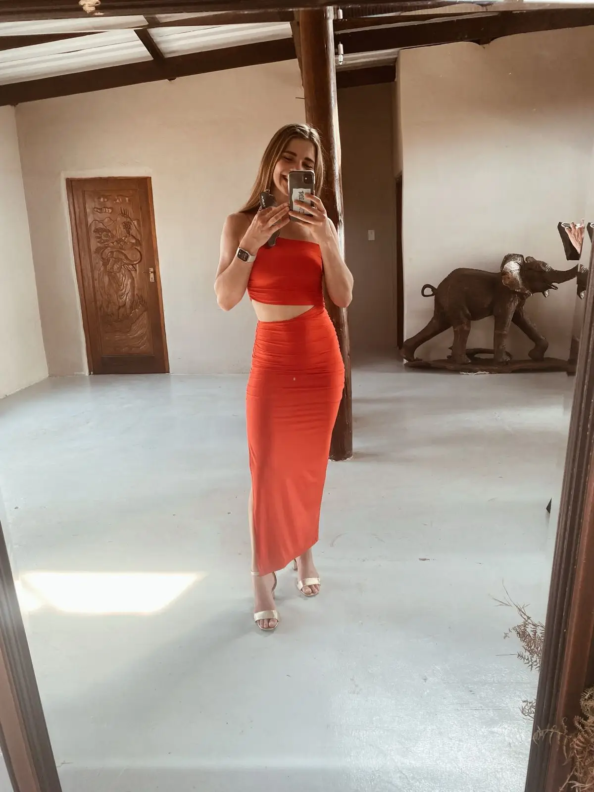Zara Red Dress