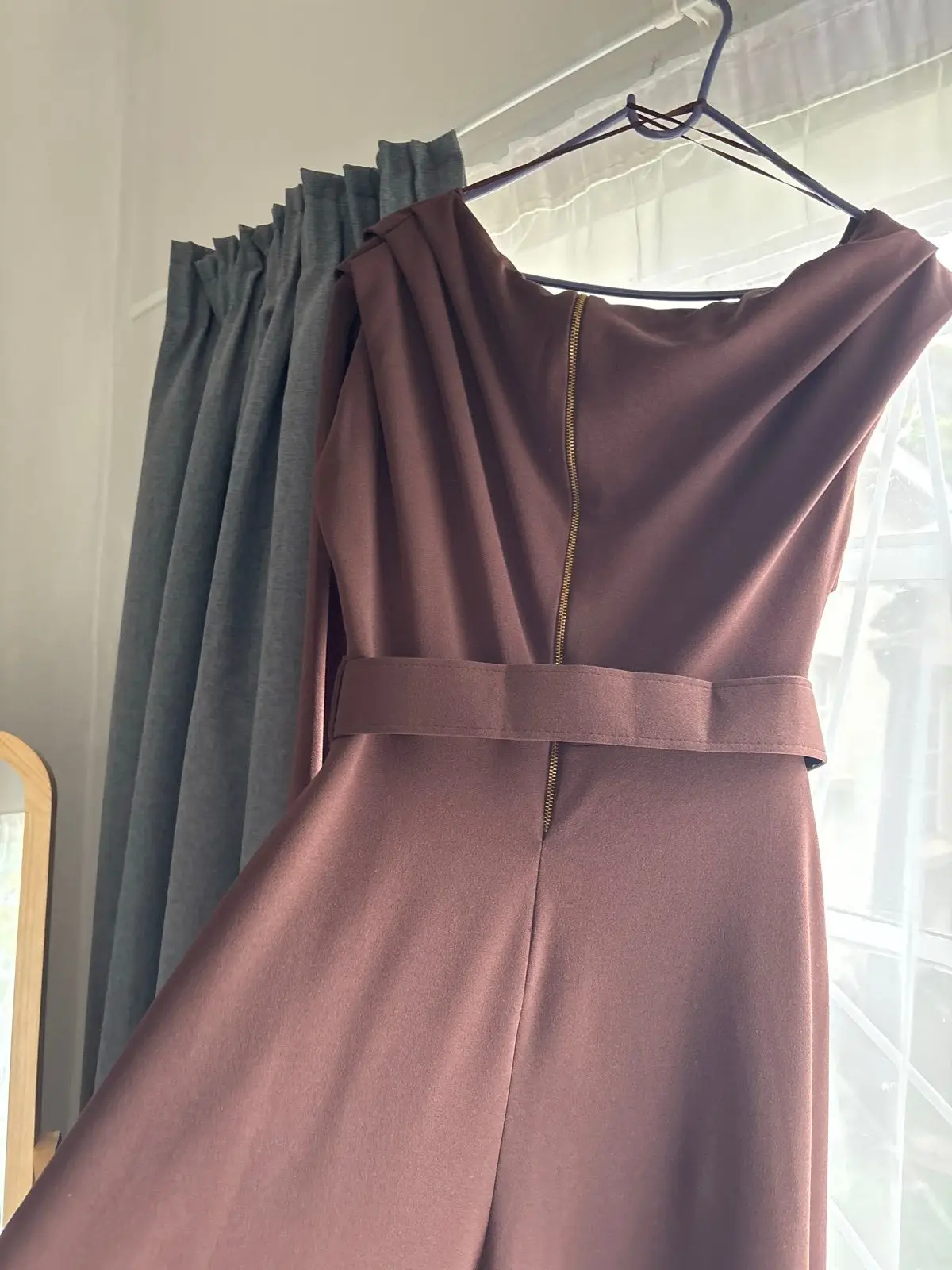 YDE Brown Formal Jumpsuit Size S