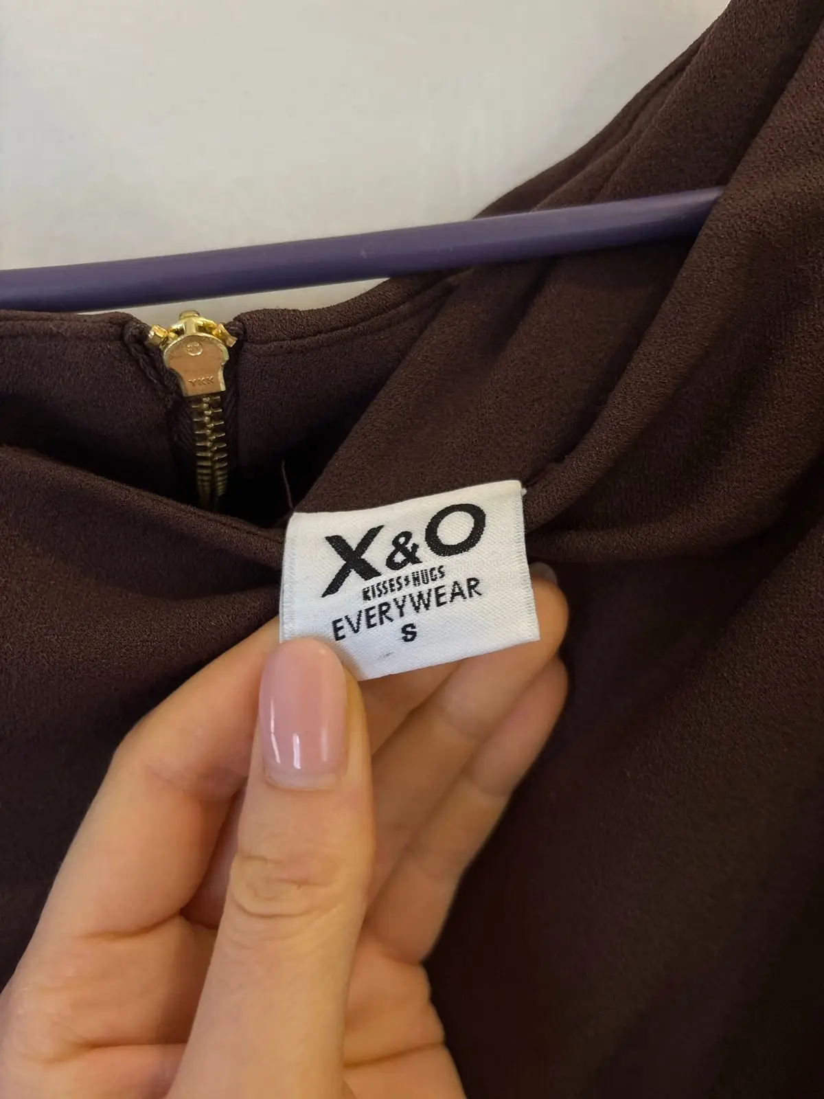 YDE Brown Formal Jumpsuit Size S