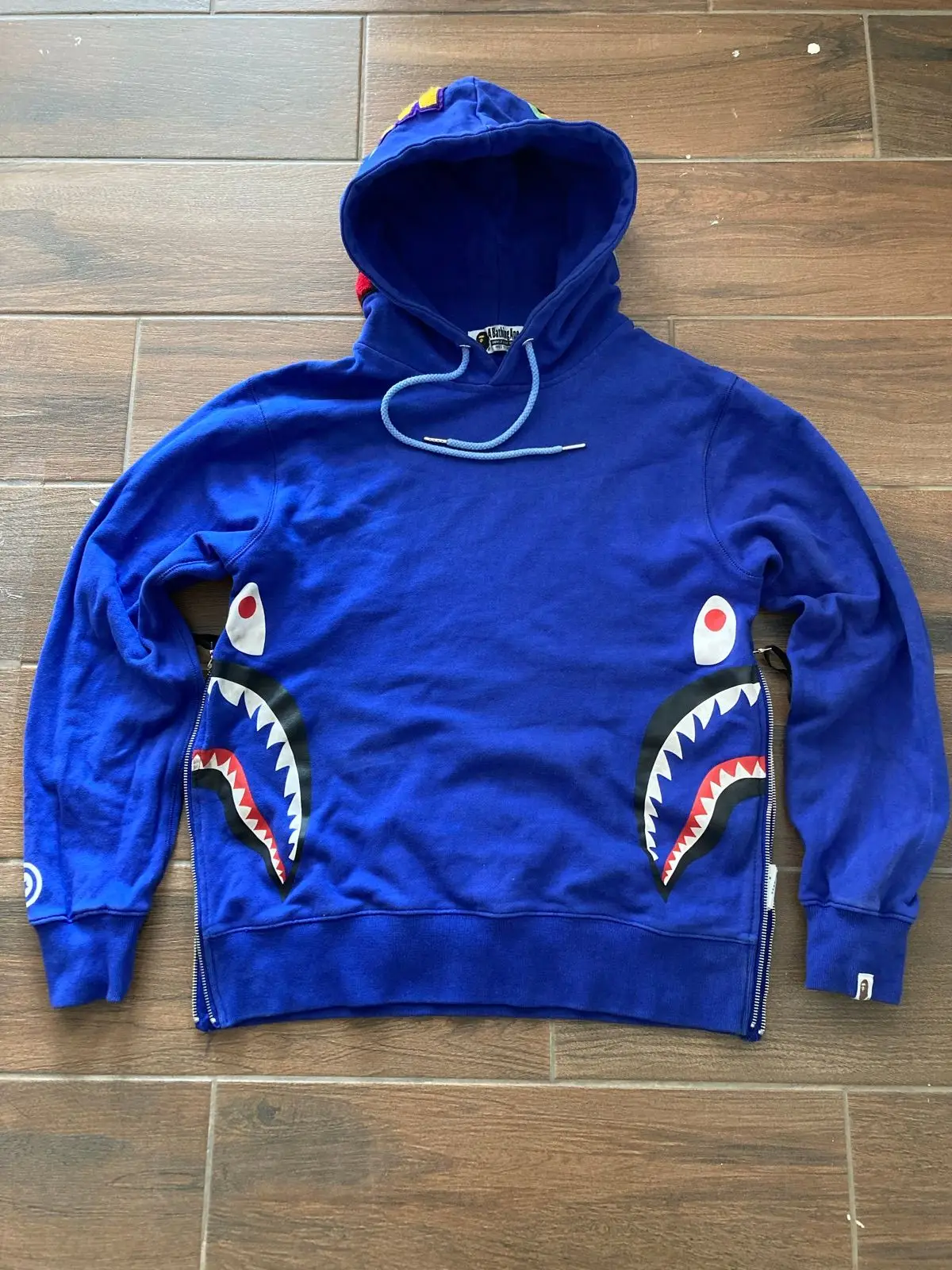 Bape Shark Blue Hoodie