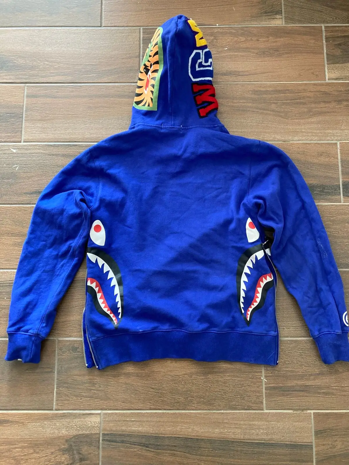 Bape Shark Blue Hoodie