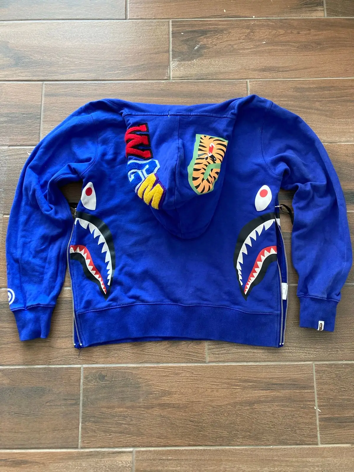Bape Shark Blue Hoodie