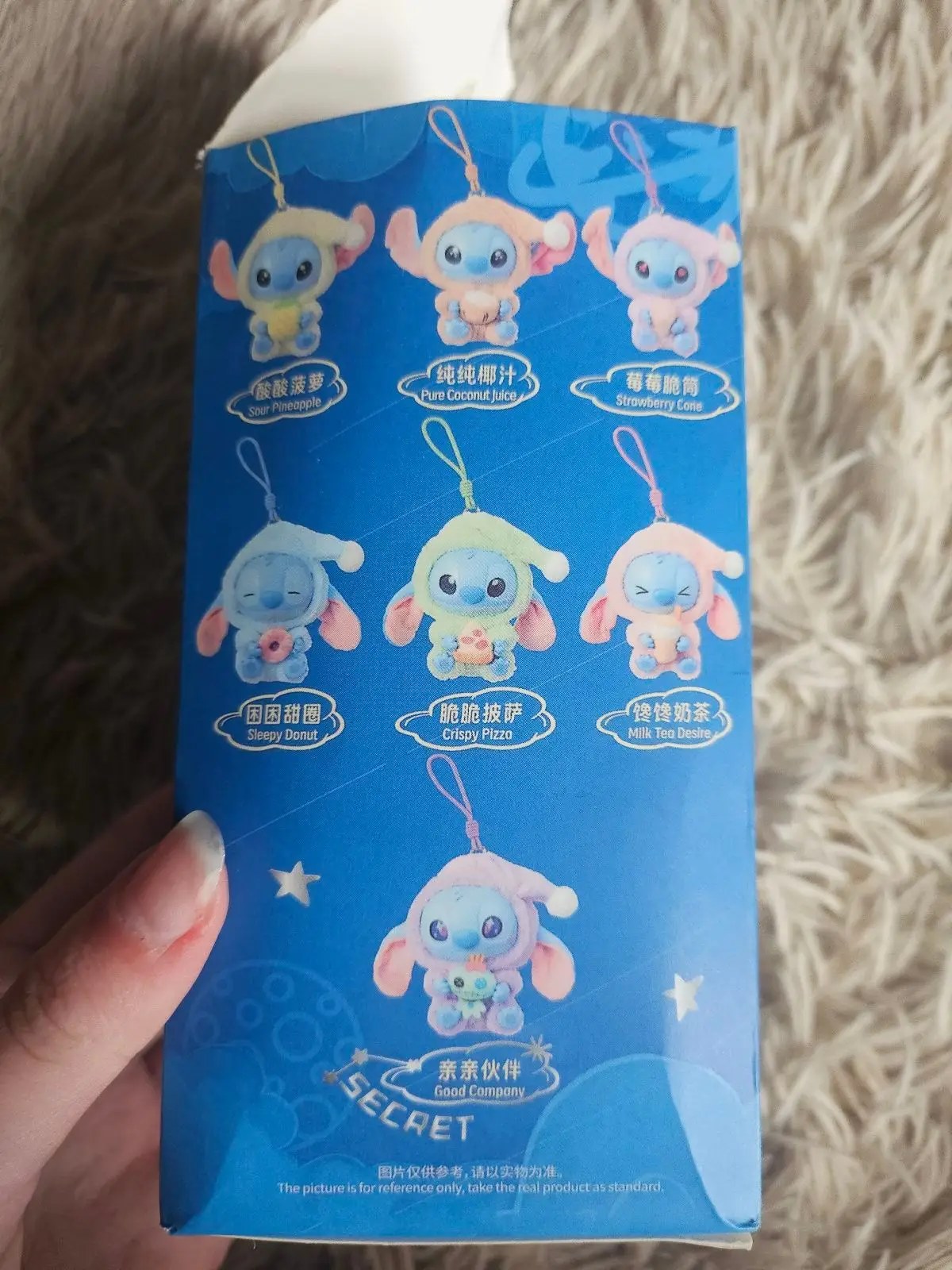 Disney Miniso Stitch Vinyl Plush Toy Surprise Box