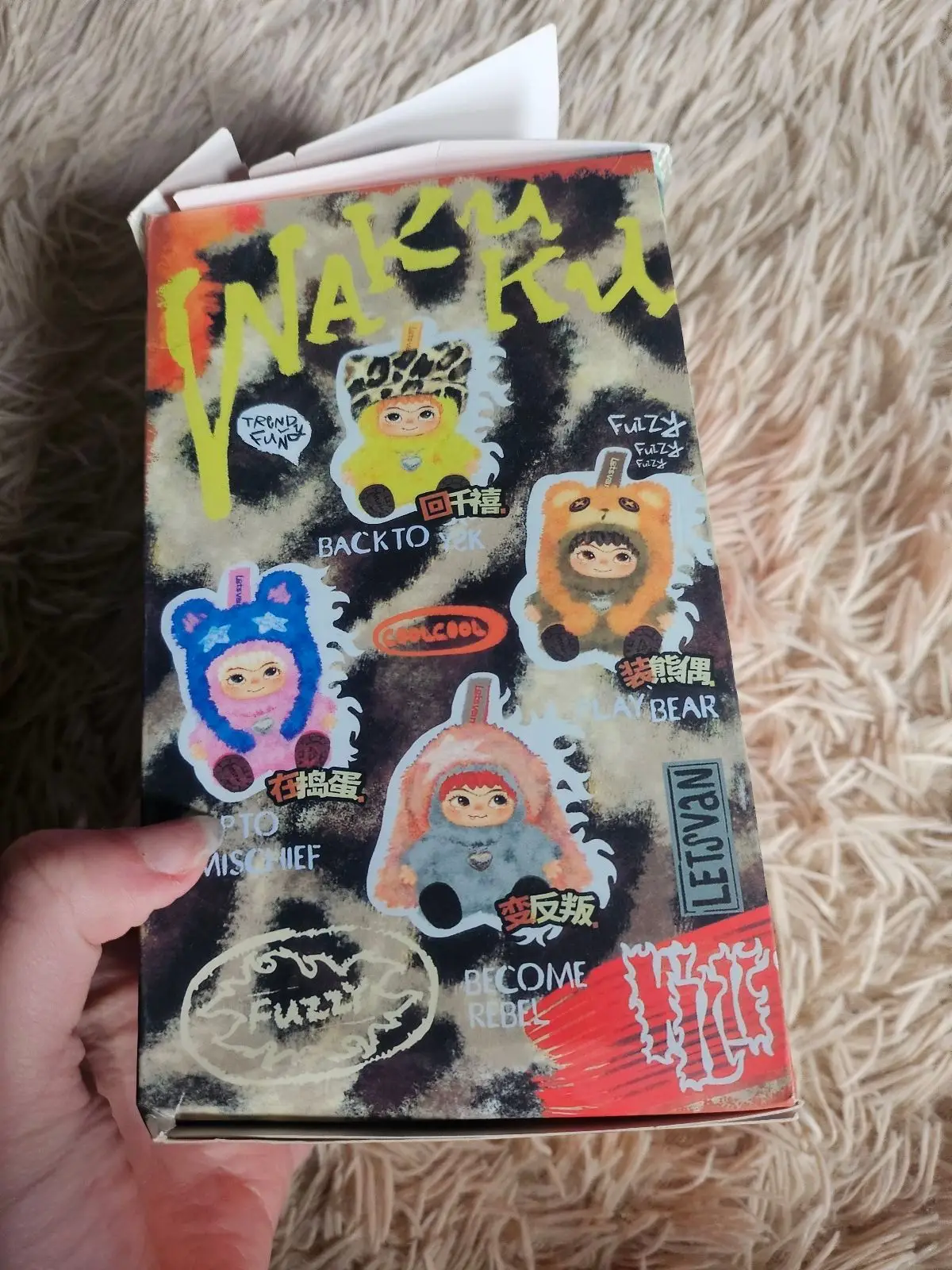 Letsvan Fuzzy Trendy Fun Party Blind Box