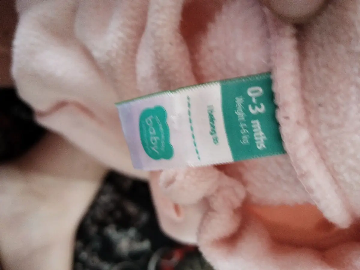Ackermans Pink Fleece Pullover 1-3 Months