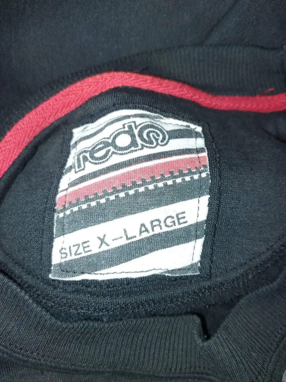 Black Redsurf Graphic Sweatshirt XL