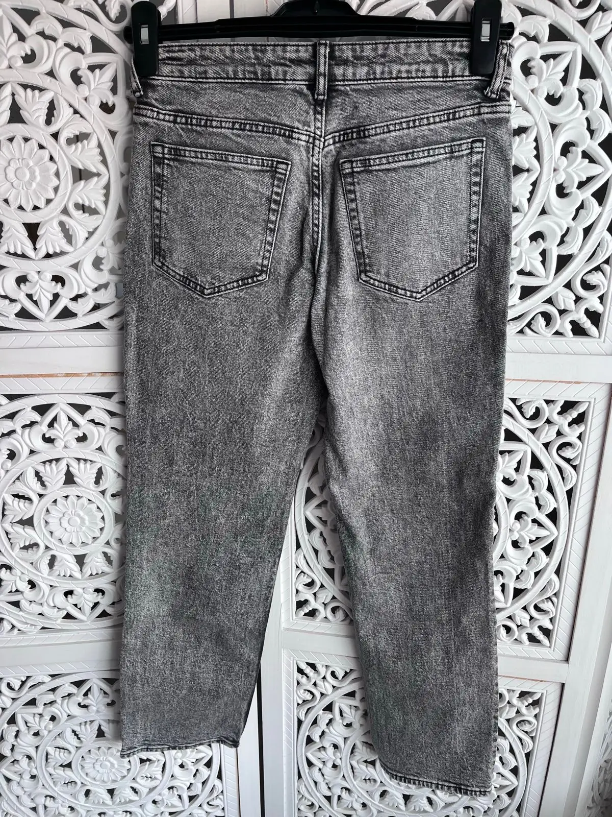 H&M Grey Acid Wash Jeans