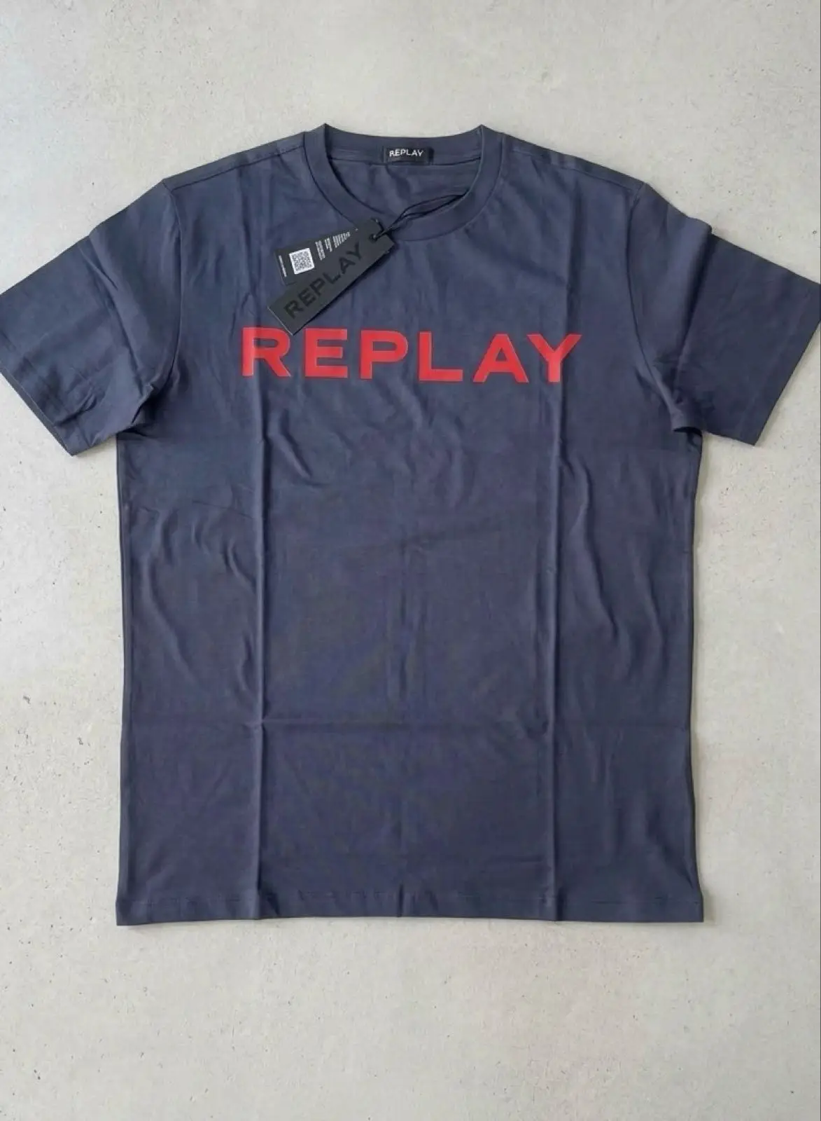 Replay Red Logo T-Shirt New with Tags