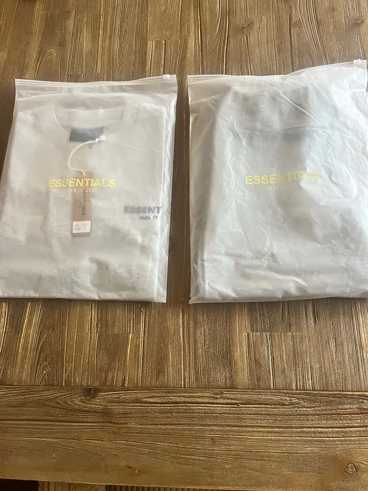 Fear of God Essentials T-Shirt and Shorts Set Grey