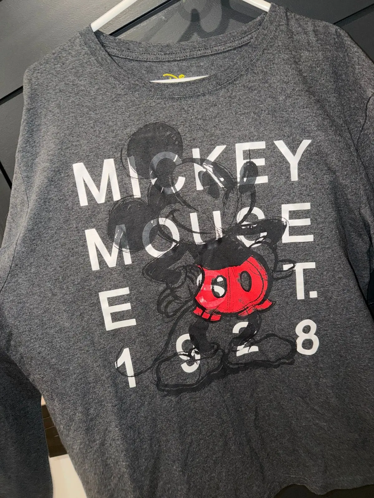 Disney Mickey Mouse Graphic Long Sleeve Top XL