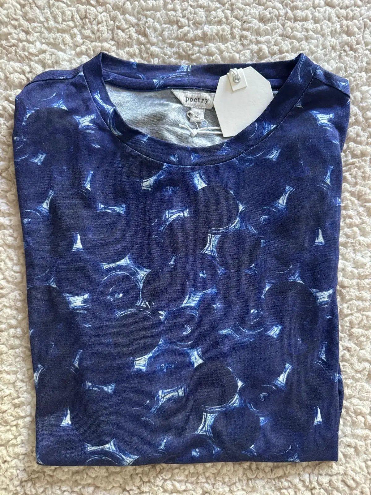Poetry Blue Printed Top