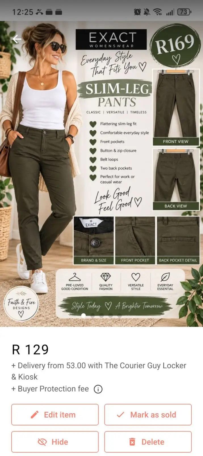 3-Piece Clothing Bundle - Exact, Bellezza Signora & Oasis Foschini