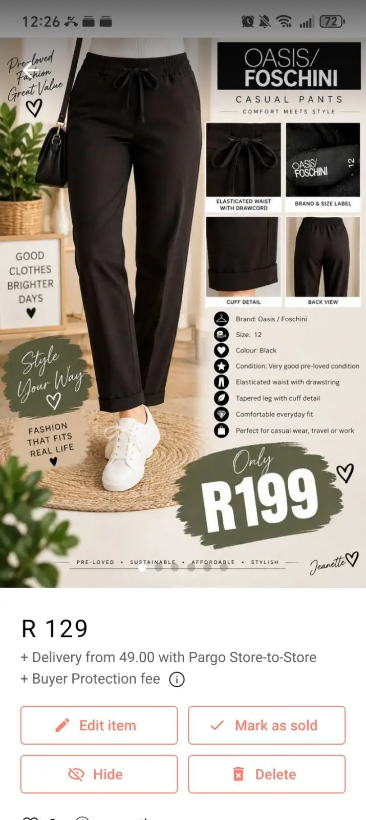 3-Piece Clothing Bundle - Exact, Bellezza Signora & Oasis Foschini