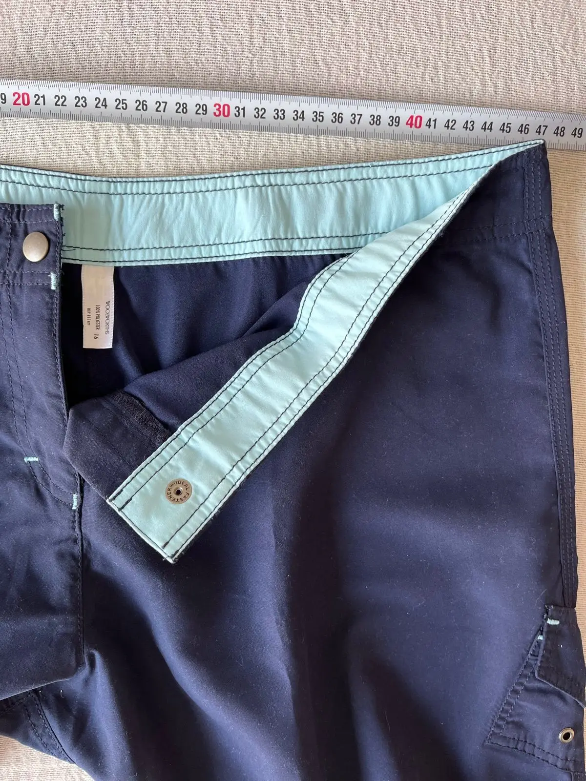 Woolworths Navy Swim Shorts Size 16