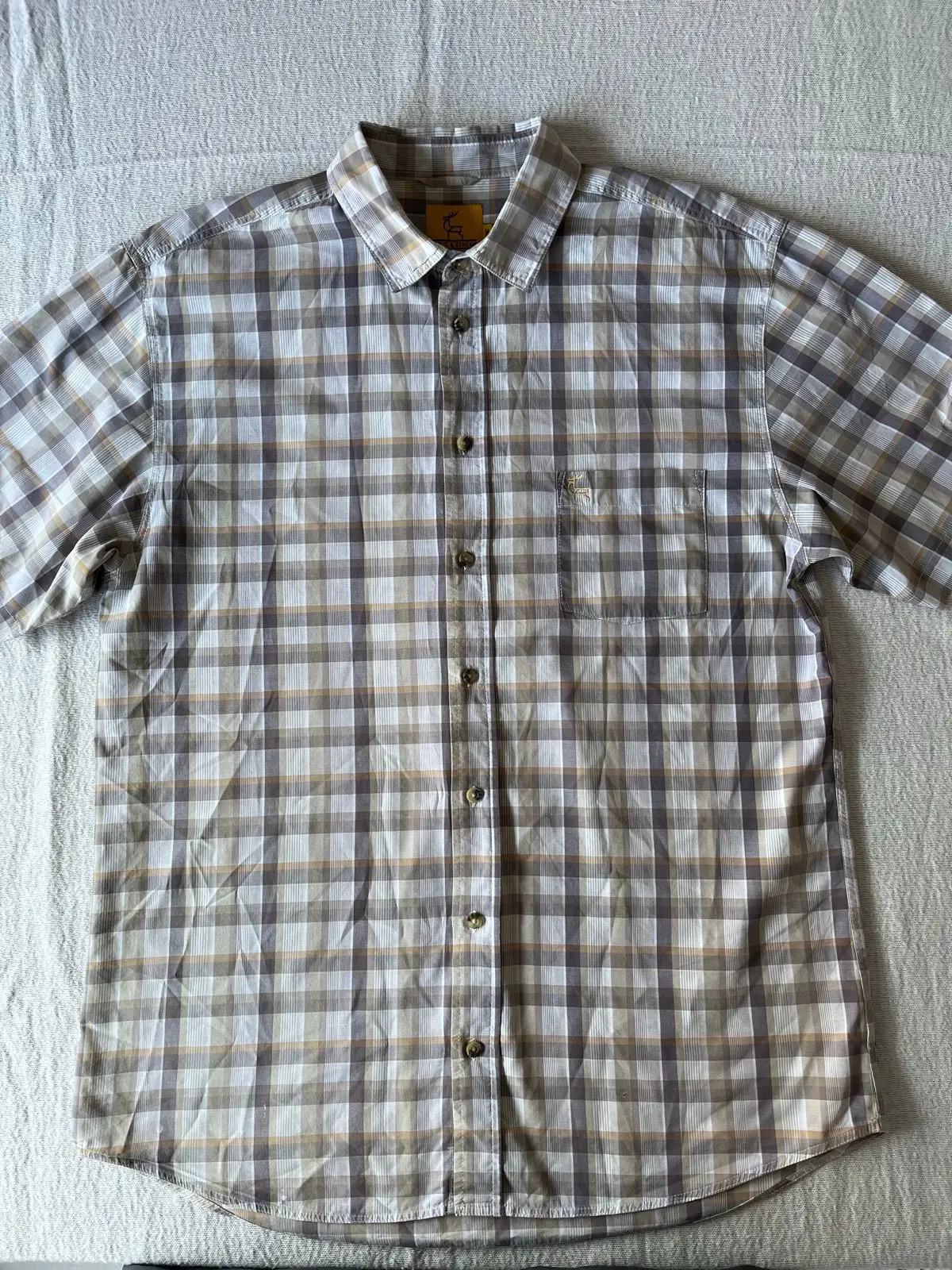 Field & Stream Plaid Button-Down Shirt