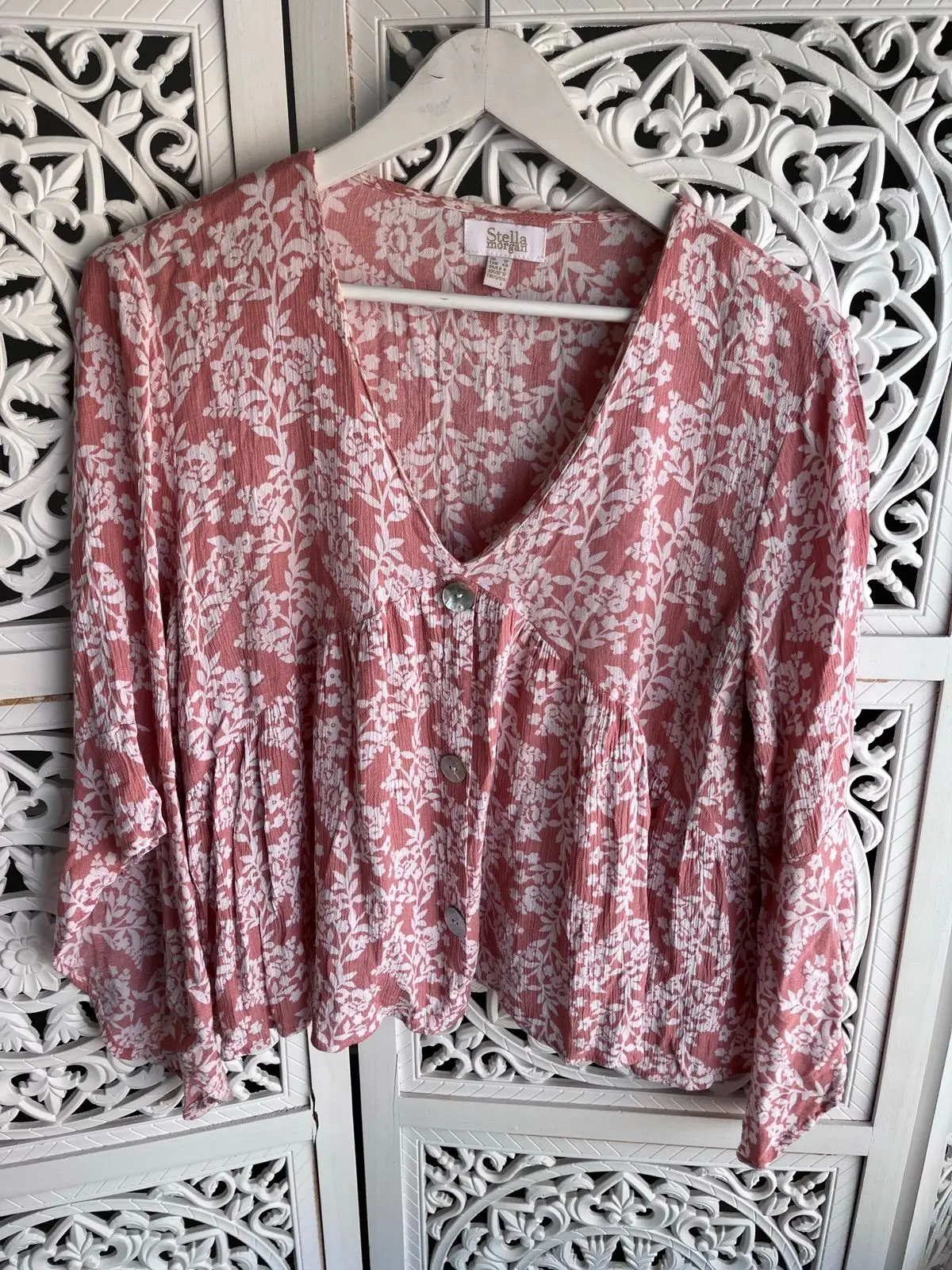 Stella Morgan Floral Blouse