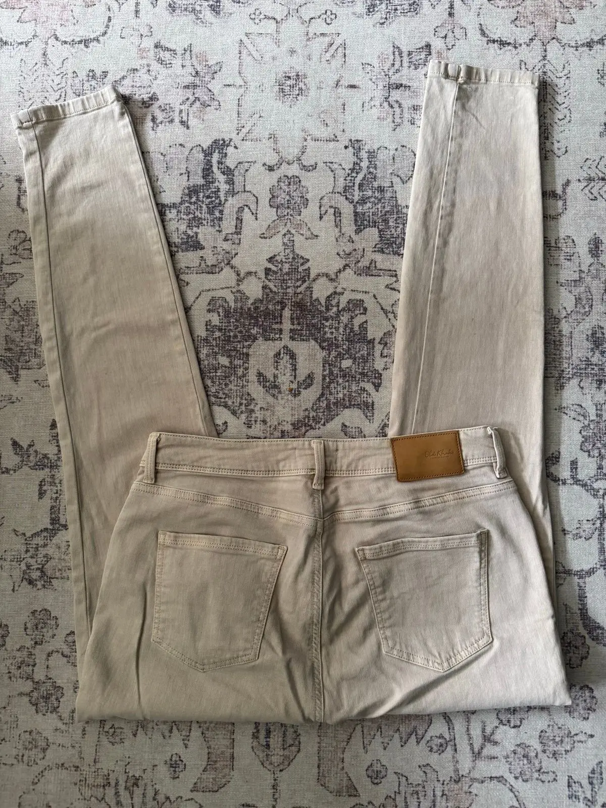 Old Khaki Stone Skinny Jeans W36