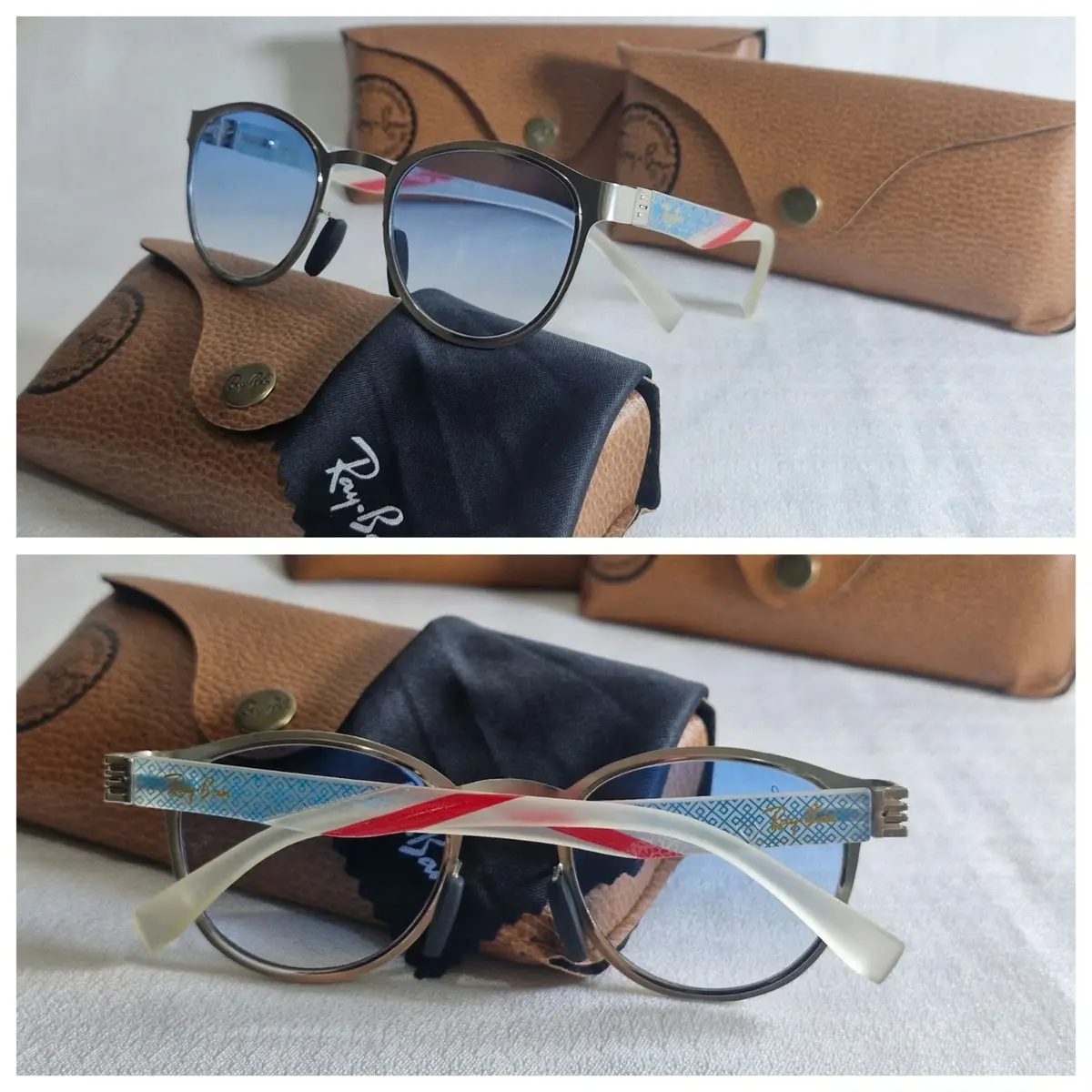 Ray Ban Ray-Ban Sunglasses with Cases and Cloth
