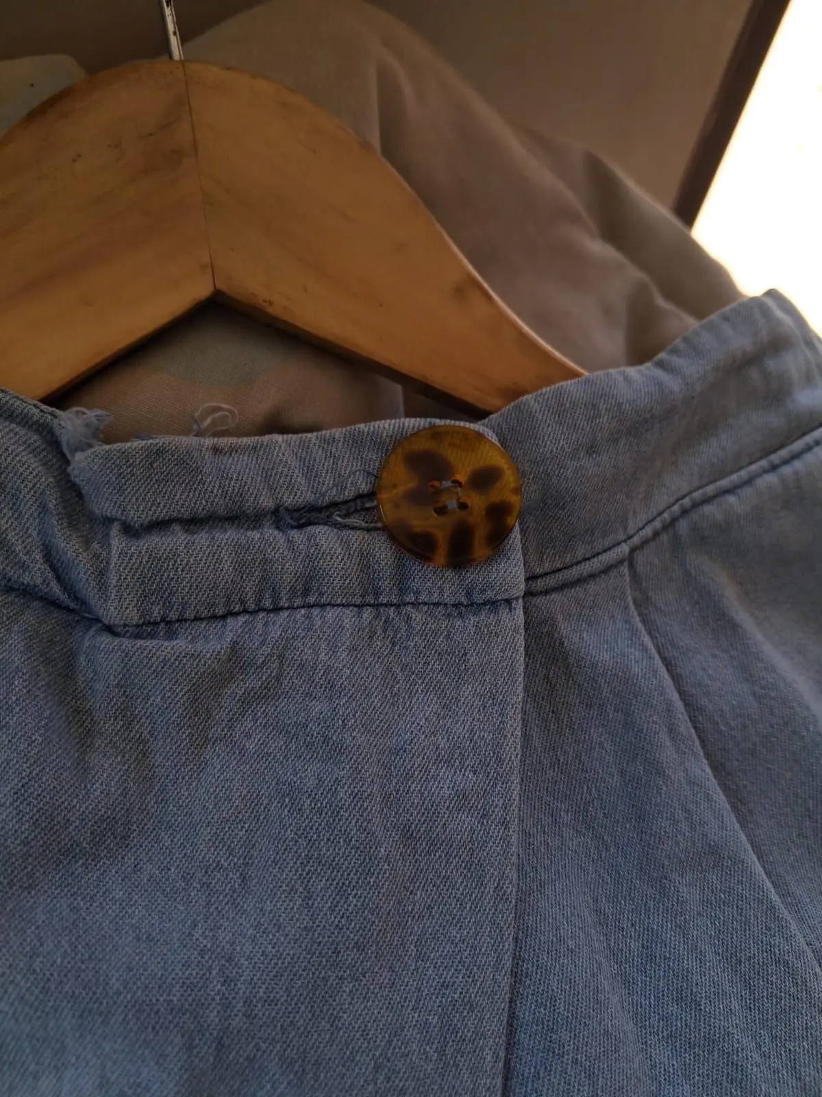 The Fix Blue Denim Skirt Size 8