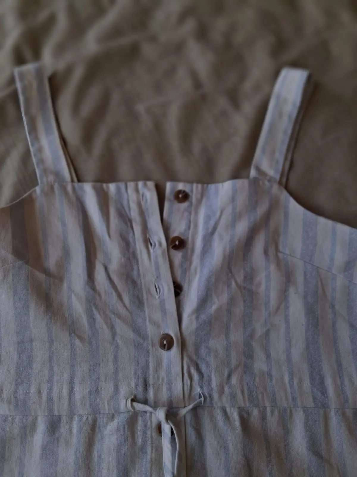 Mr Price Blue and White Striped Top