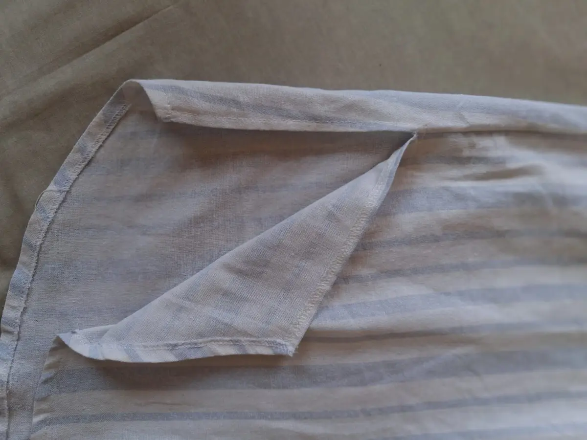 Mr Price Blue and White Striped Top