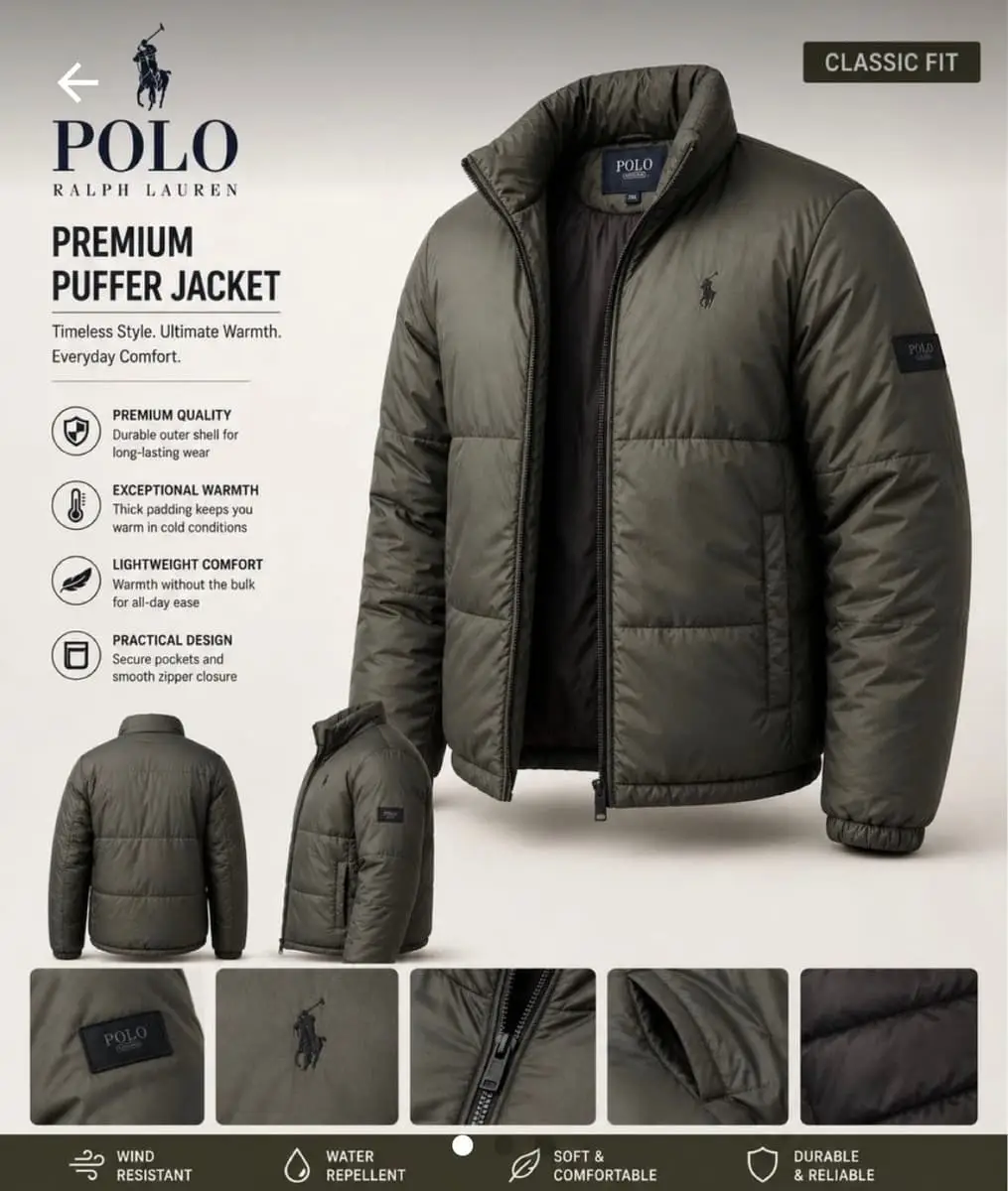 Polo Puffed Jacket