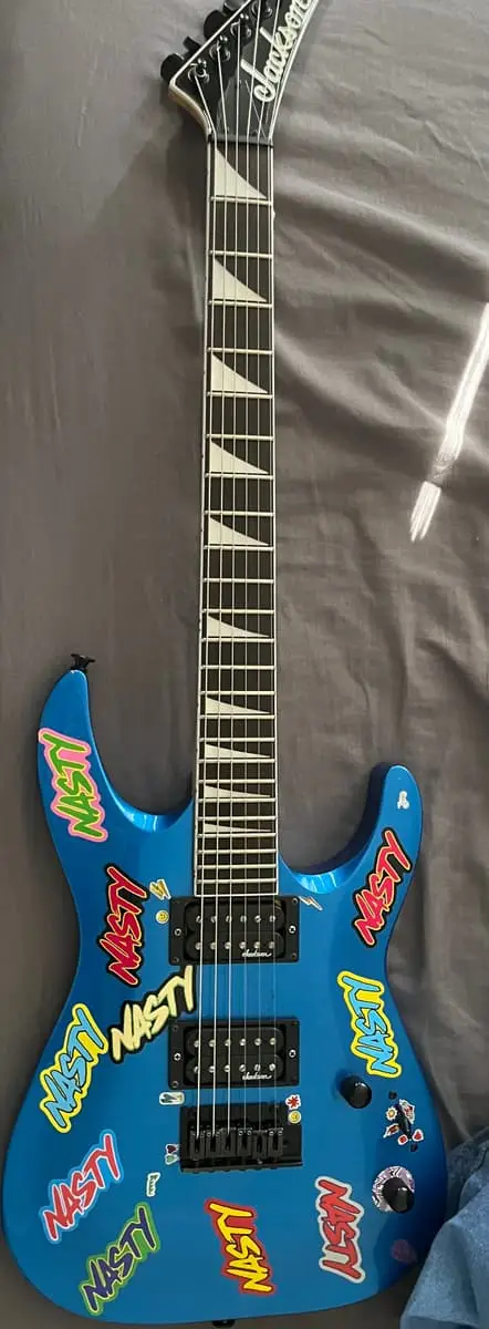 Jackson Guitar, Febder amp, Vox amp effector, bag and 2 cables(like new) price negotiable