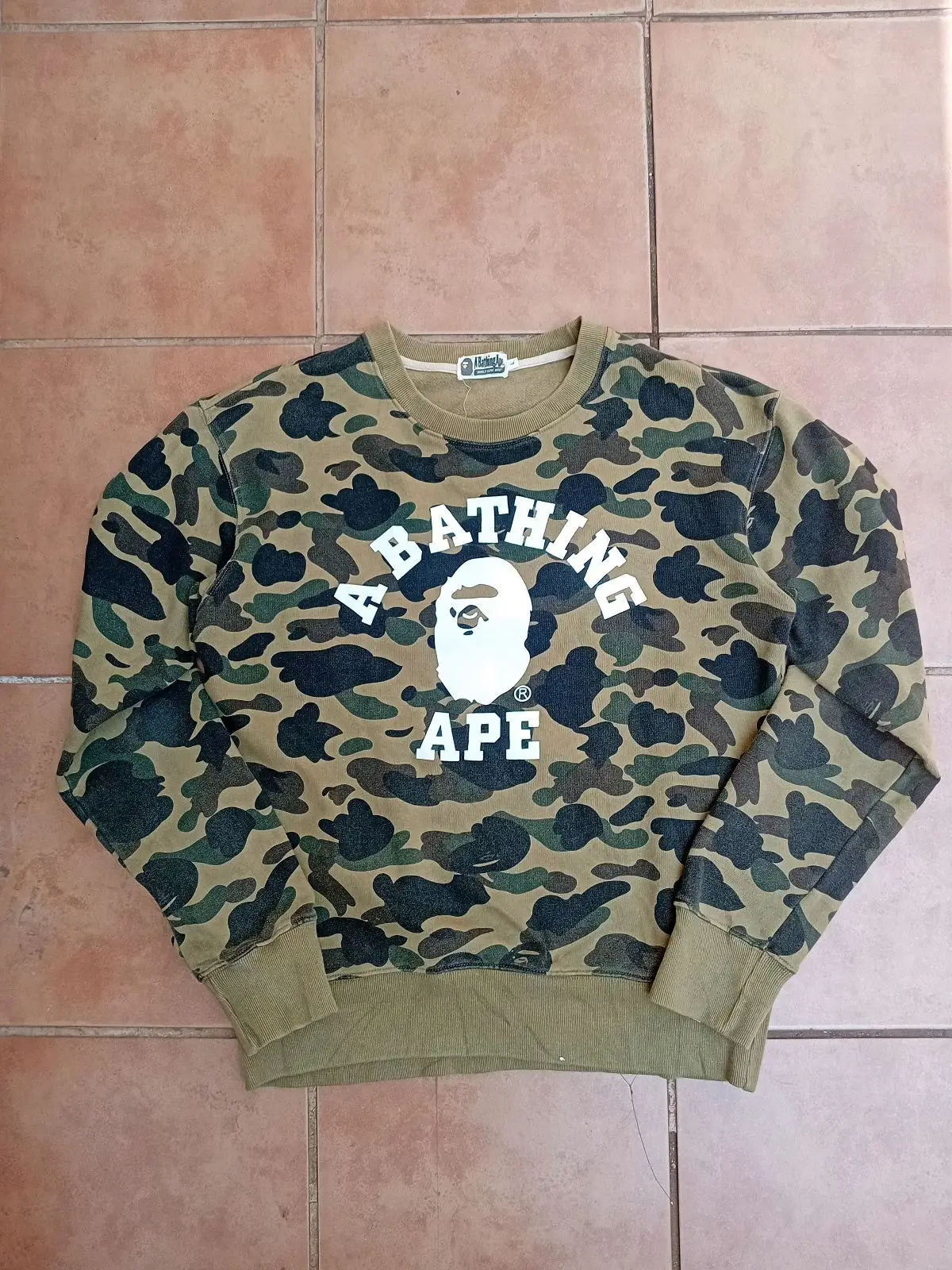 Bape Camo Ape Head Sweatshirt