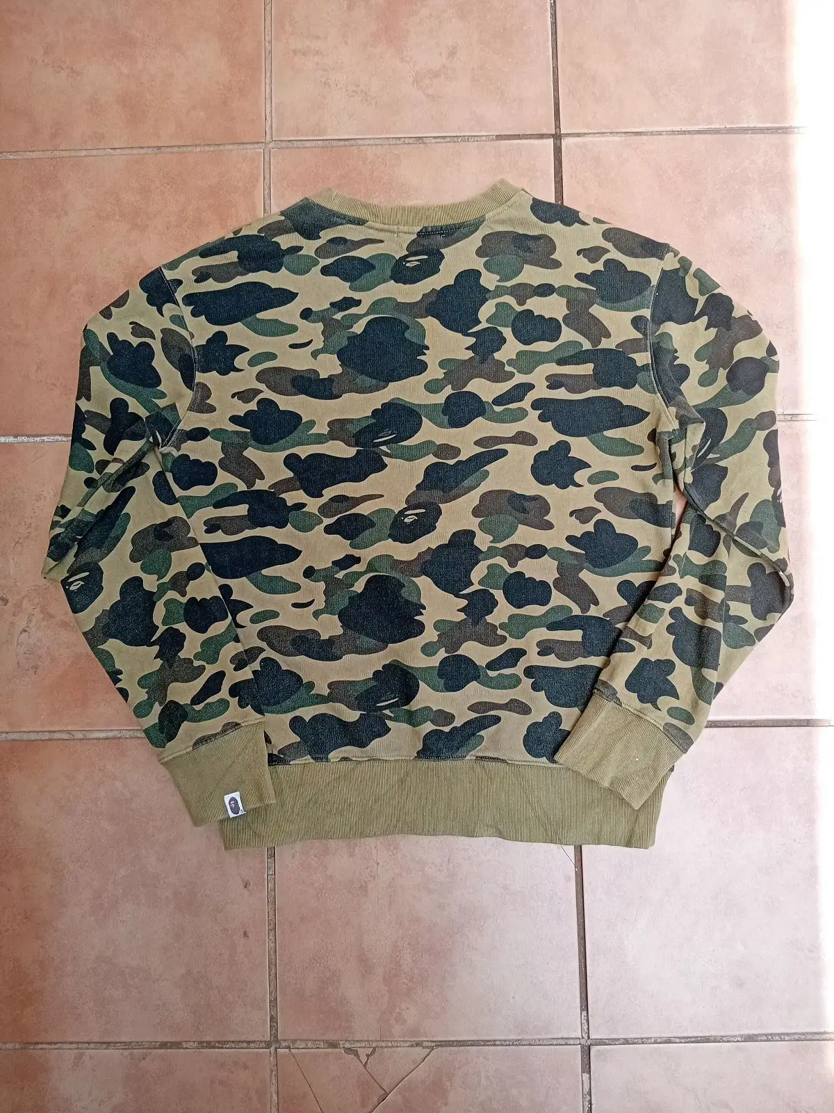 Bape Camo Ape Head Sweatshirt