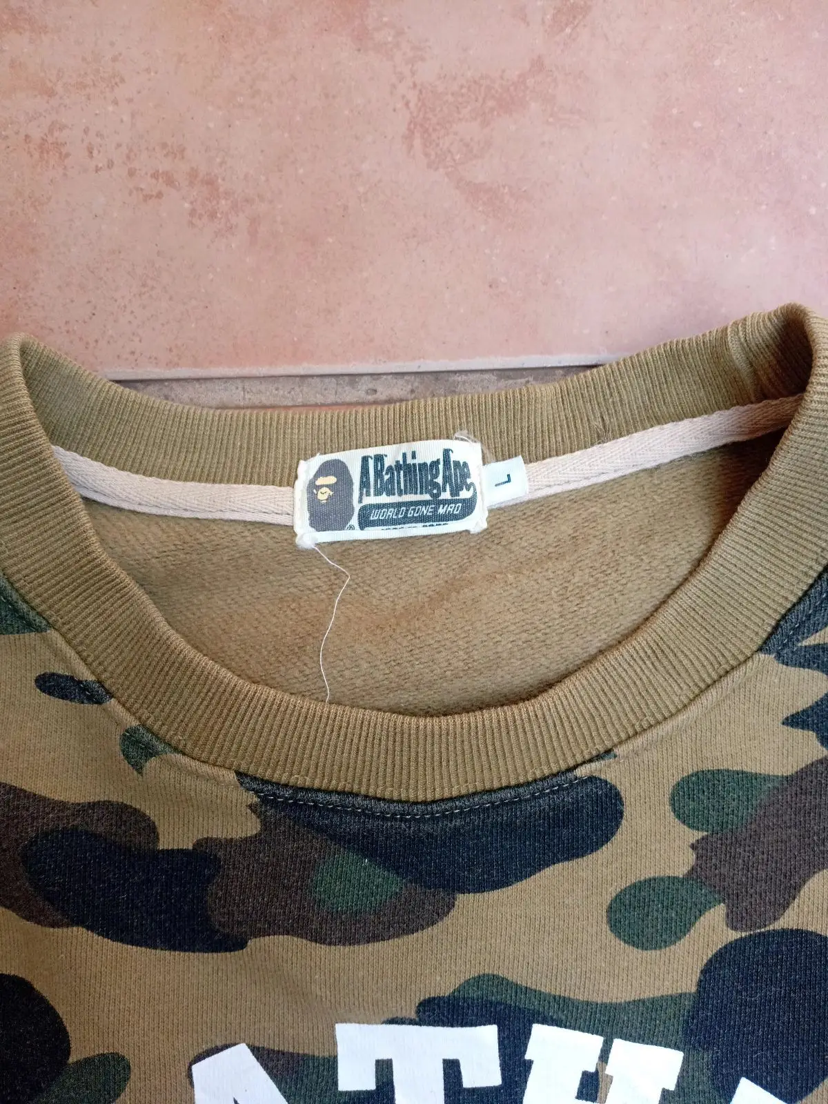 Bape Camo Ape Head Sweatshirt