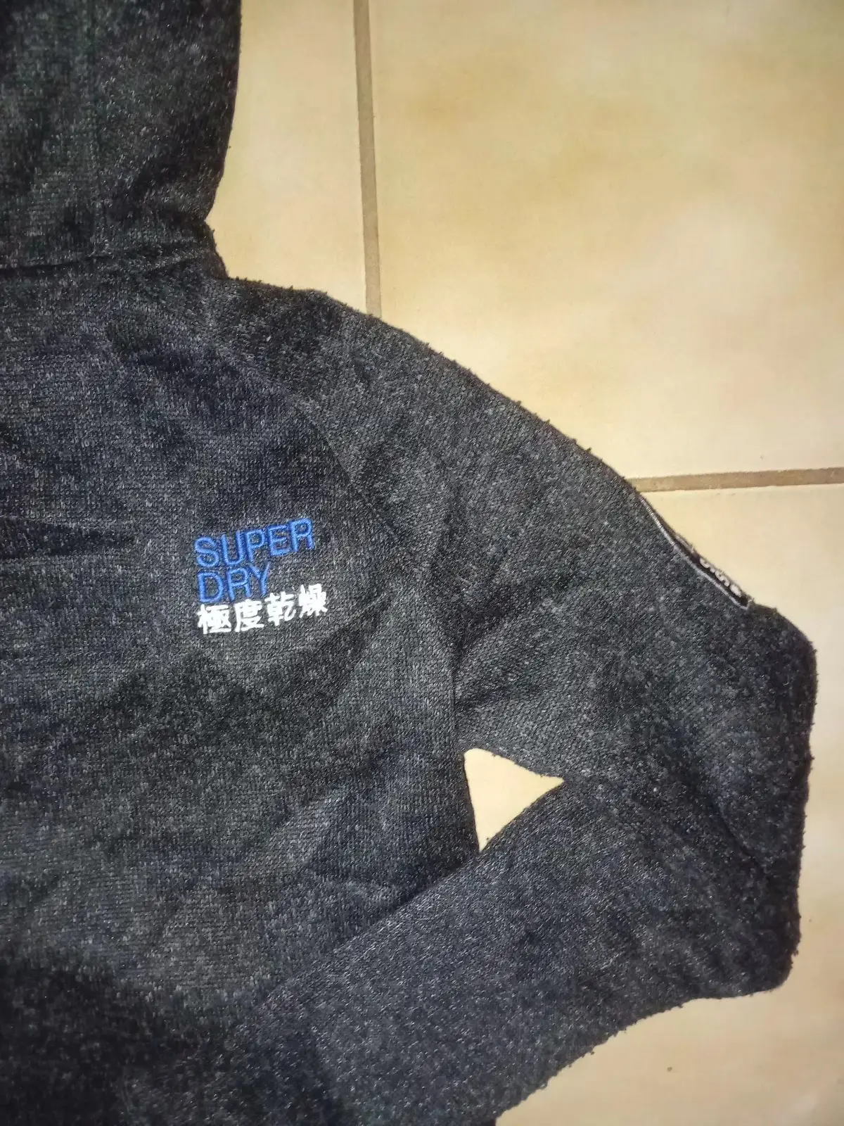 Superdry StormCo. Dark Grey Hooded Jacket