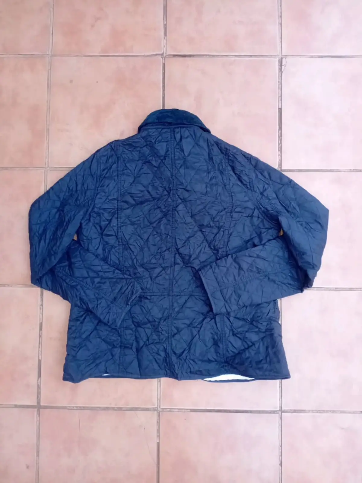 Barbour Quilted Navy Jacket