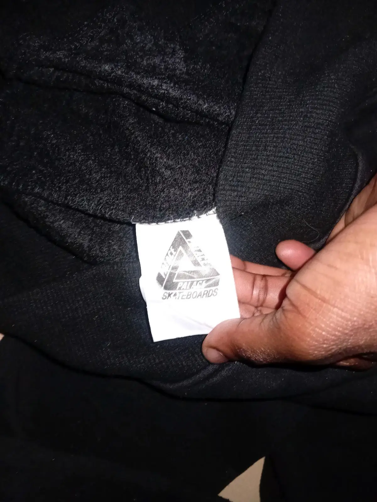 Palace Black Hoodie with Chest Logo