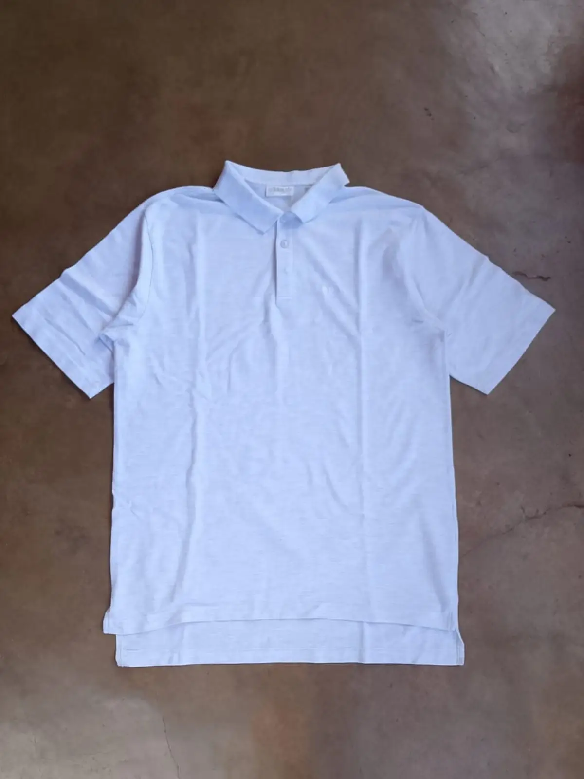 Adidas White Polo Shirt XL