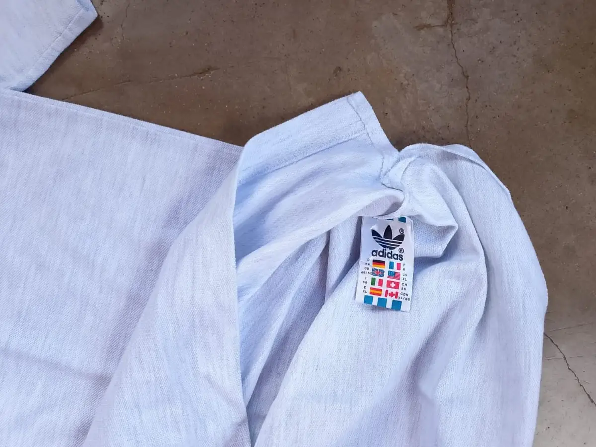 Adidas White Polo Shirt XL