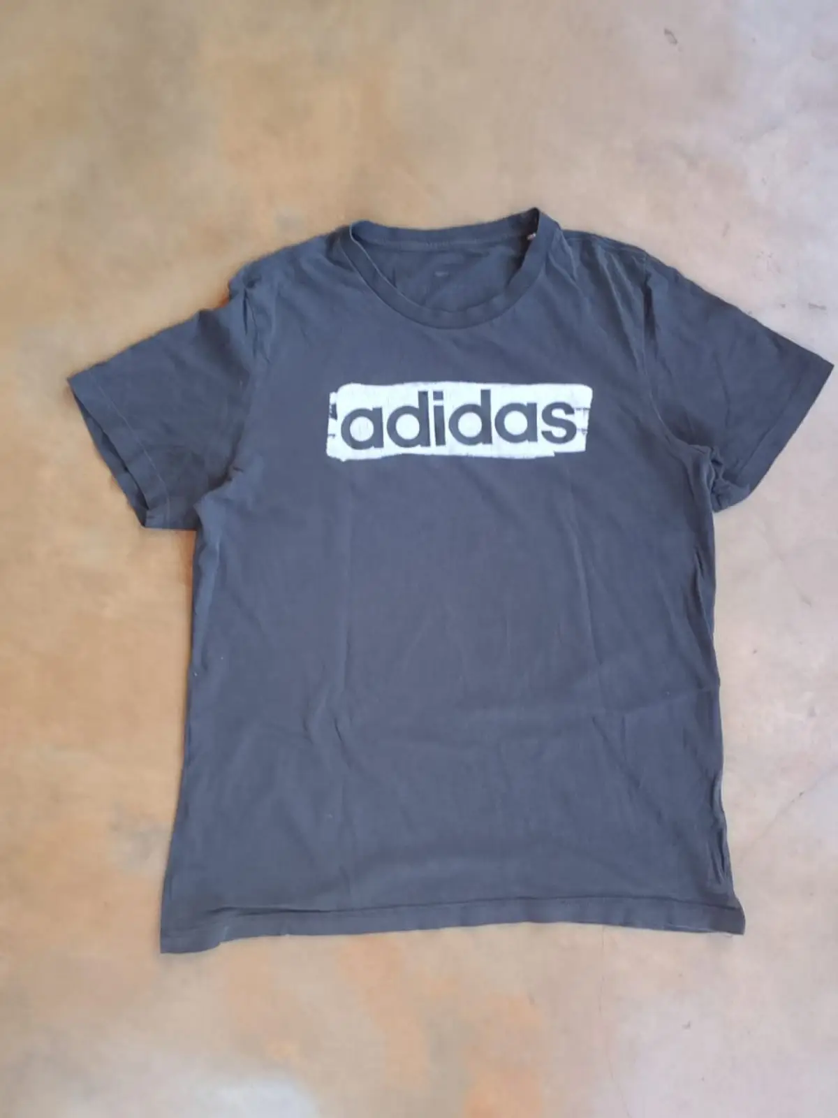 Adidas Black Graphic T-Shirt
