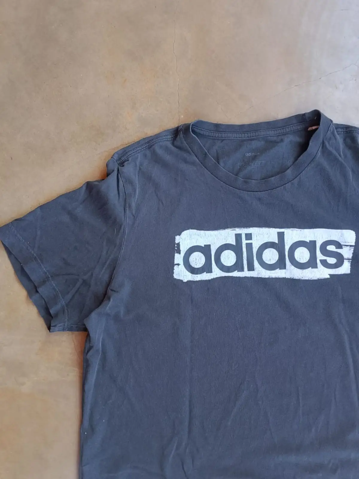 Adidas Black Graphic T-Shirt