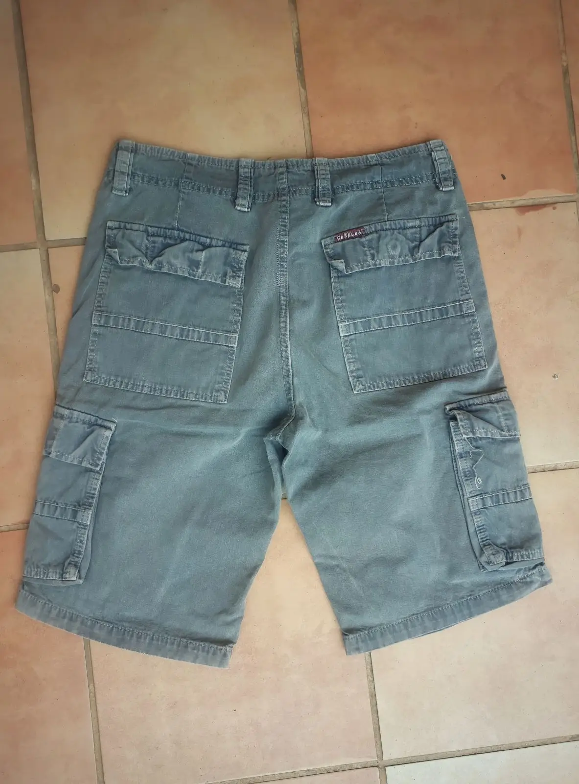Carrera Cargo Shorts Grey Size 31