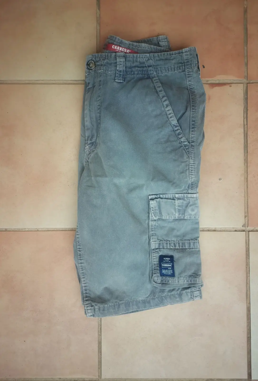 Carrera Cargo Shorts Grey Size 31
