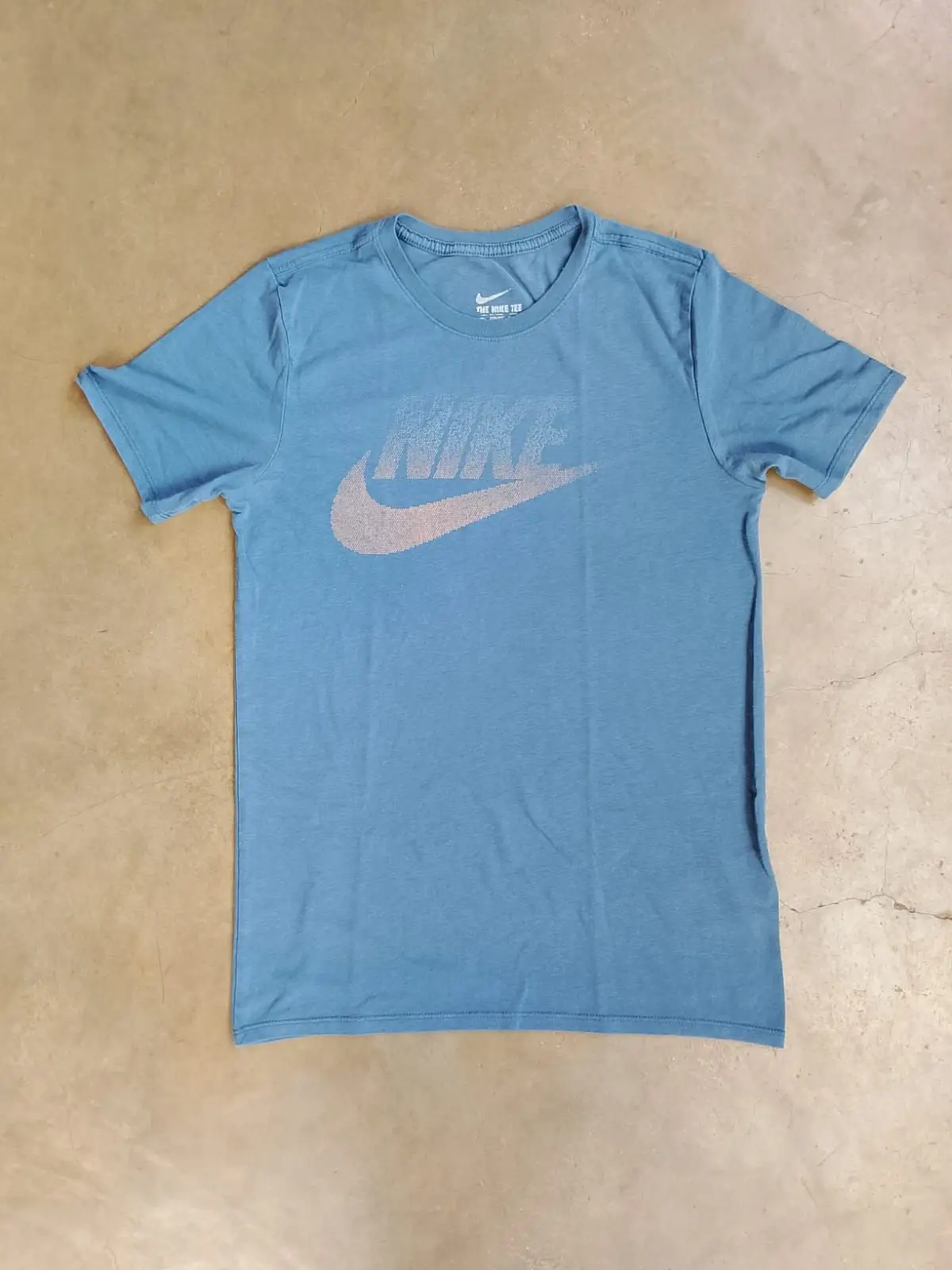 Nike Blue T-Shirt with Front Logo