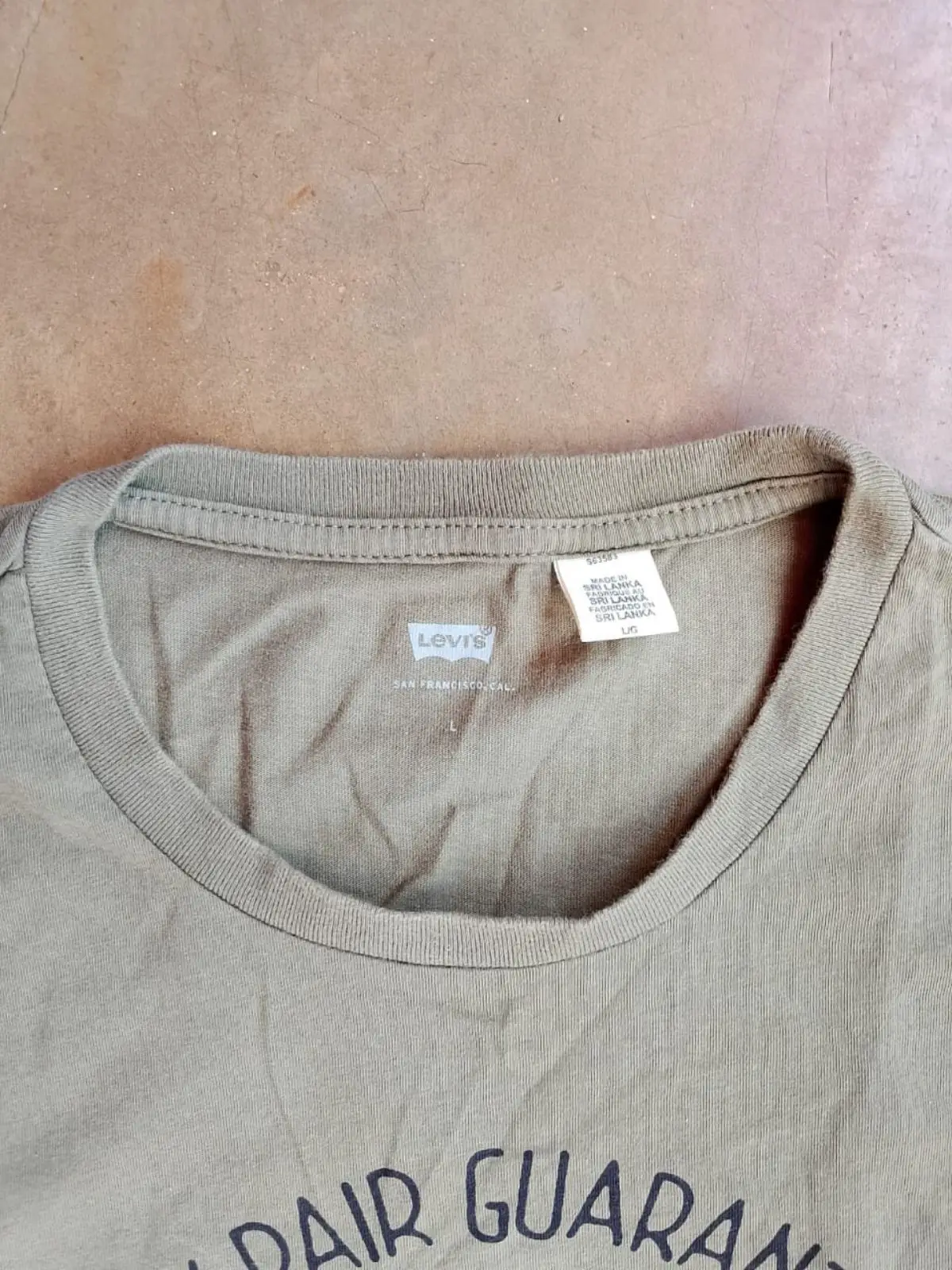 Levi's Graphic T-Shirt Olive Green