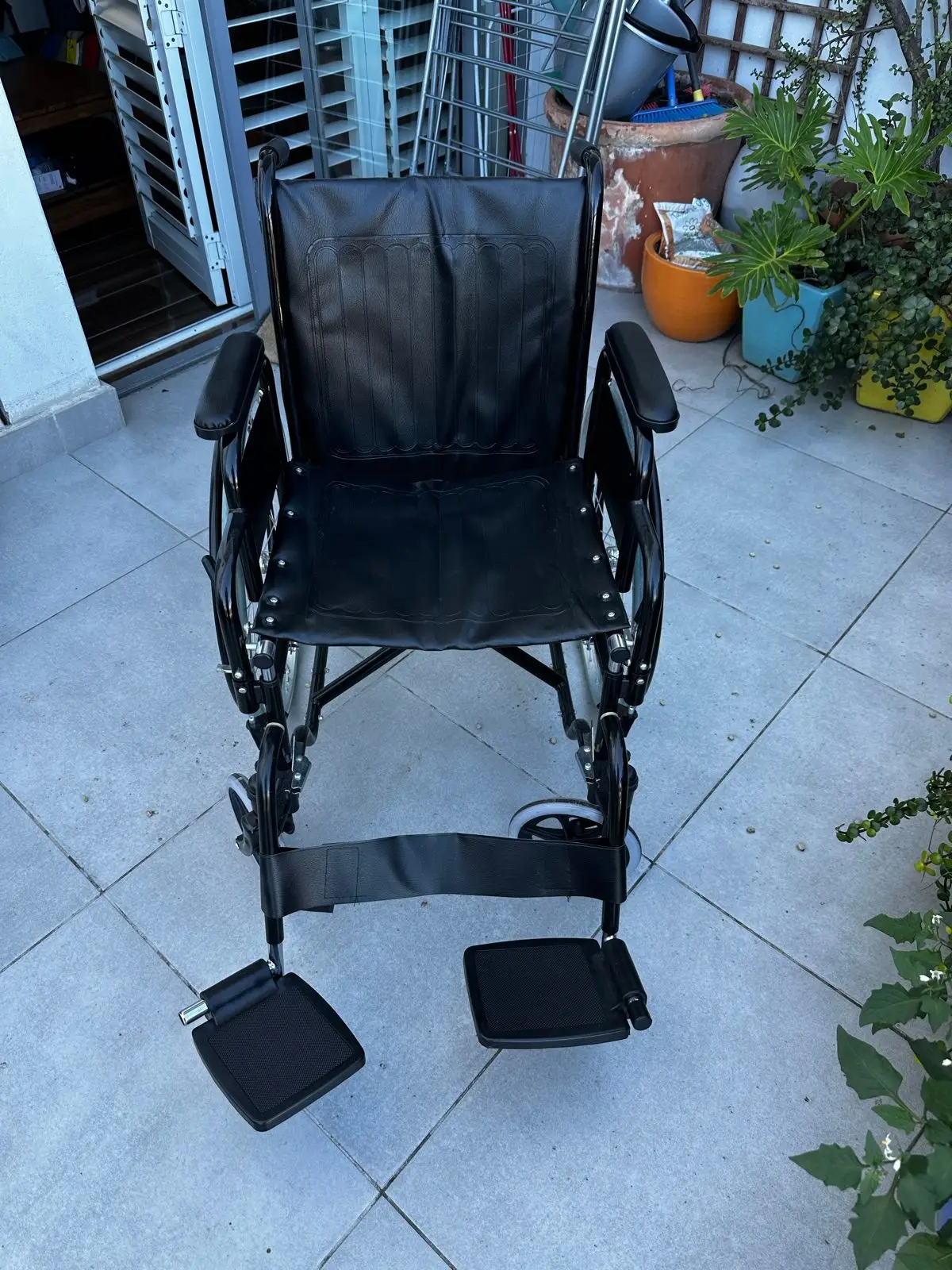Black Manual Wheelchair